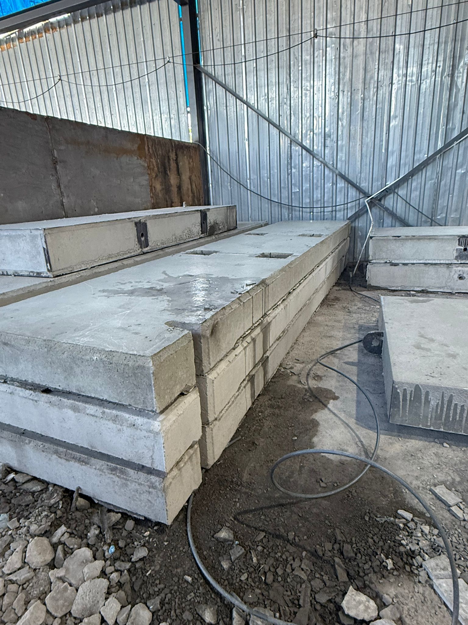 Kule Vinç Kuyruk Taşı, Şase ve Ağırlık Taşı